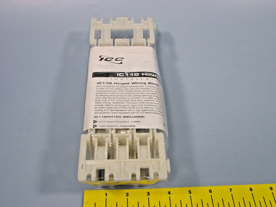 *ICC IC110H1004 Hinged Wiring Block Kit For 110 Installations - Image 2 of 4