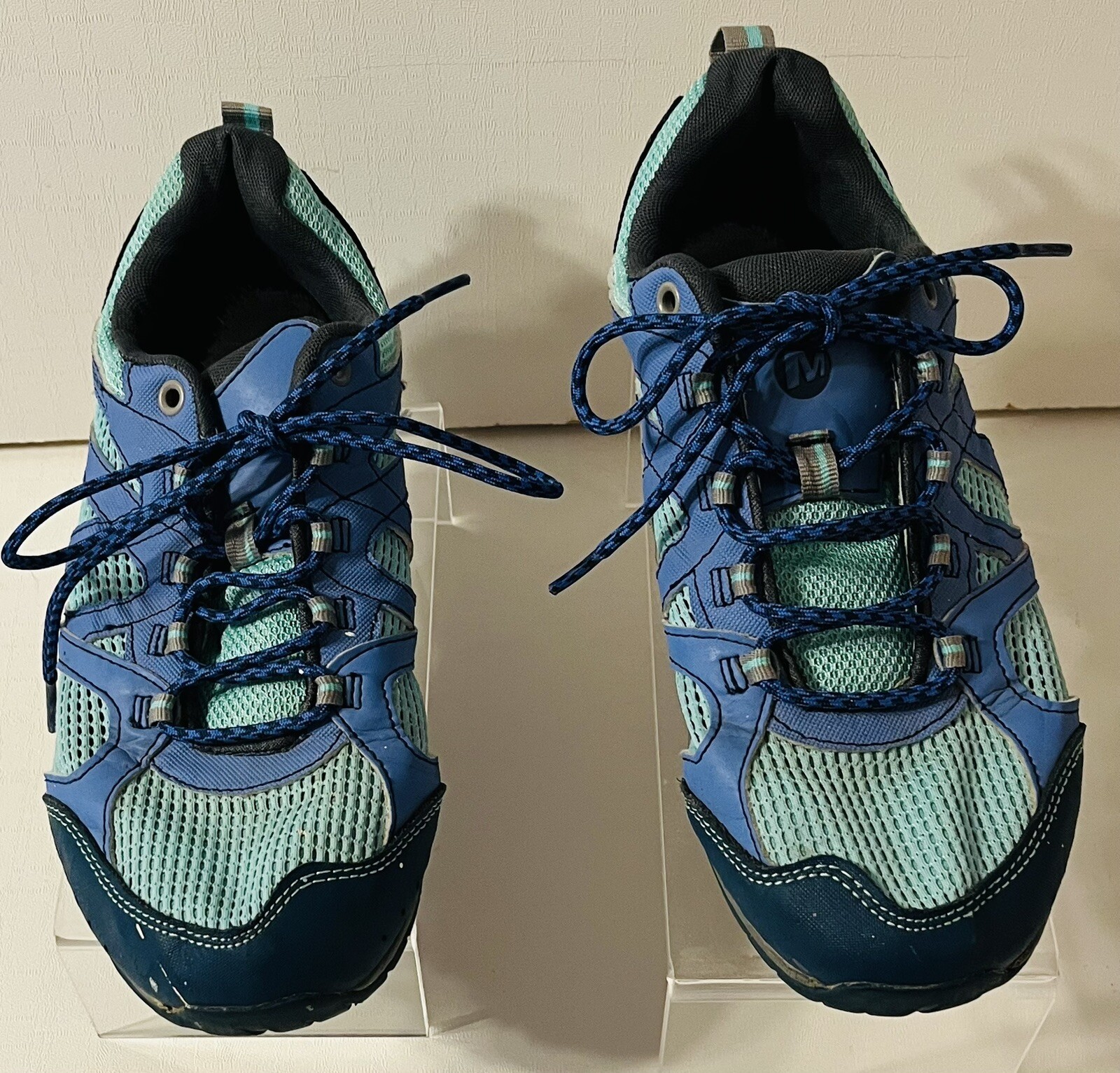 Scarpe Merrell donna Rockbit Cove Hydro escursionismo acqua blu verde taglia 10