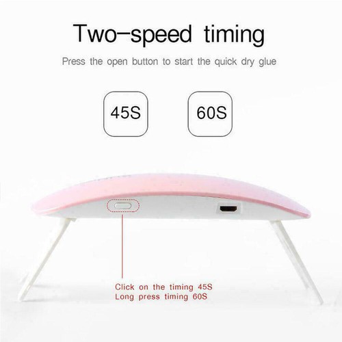 LED UV Nail Lamp Polish Dryer Gel Acrylic Curing Light Professional Tool Timer - Picture 3 of 10