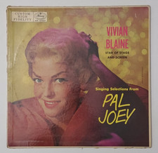 Vivian Blaine Pal Joey Annie Get Your Gun vinyl record Mercury MG 20321 Tested