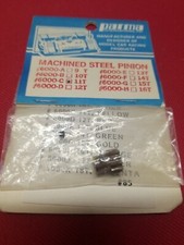 Vintage Parma 6000-C 11T Machined Steel Pinion Gear NEW 1989 original stock NOS