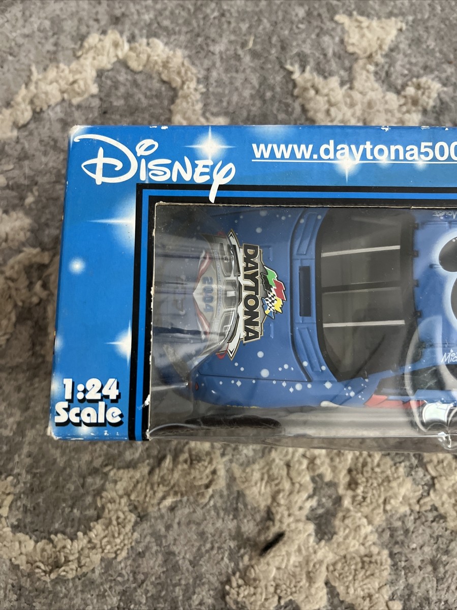 NIB~DISNEY 2004 TEAM CALIBER NASCAR DAYTONA 500 MICKEY MOUSE 1:24