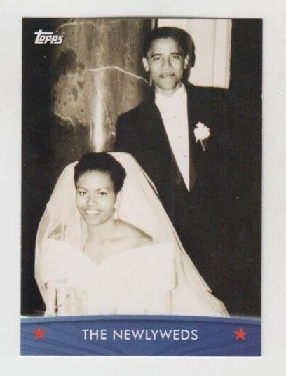 Obama Rookie Card U.S. President Barack Obama 2008 TOPPS