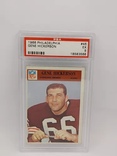 1966 Philadelphia #45 GENE HICKERSON Graded PSA 5