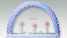 Table Balloon Arch Kit Column Stand Base Frame Set Birthday Wedding Party Decor