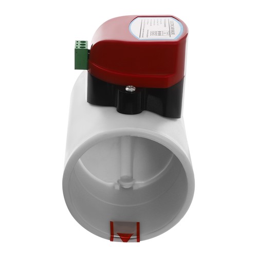 Valvola Aria Motorizzata 12V PVC HVAC Ammortizzatore Elettrico Ammortizzatore Canalina 0,2m²/2,15ft - Foto 12 di 17
