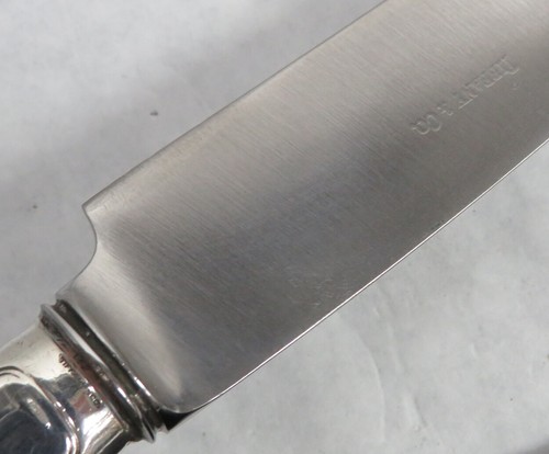 TIFFANY & CO HAMILTON 3-TEILIGES STEELRING SILBER 14 1/2" GROSSES SCHNITZMESSER SET - Bild 5 von 6
