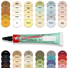 Pasta smaltata Remalle vernice smaltata vernice di riparazione vernice in molti colori da 8 ml ciascuno 