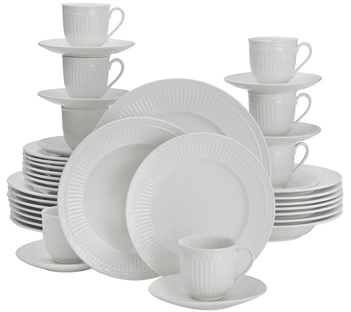 Mikasa Italian Countryside 36-Piece Dinnerware Set Service for 8