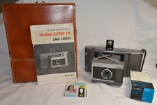 Polaroid Model J-66 Land Camera 1961-63 With Case Film And Extras
