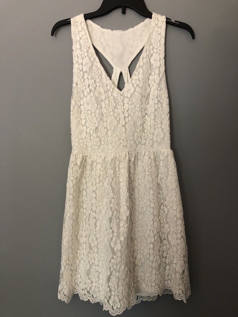 Altar'd State Size Large White Lace Sleeveless Lined Dress | eBay Altar'd State Size Large White Lace Sleeveless Lined Dress | eBay