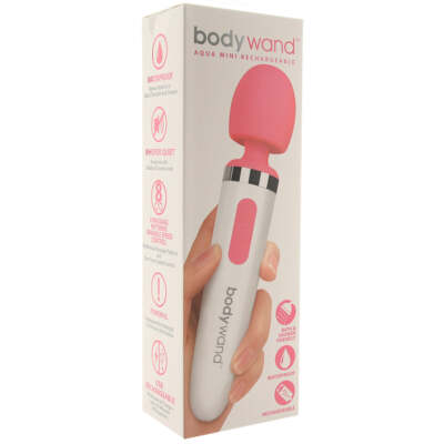 Bodywand Aqua Mini Rechargeable Silicone Wand Massager Waterproof Sex Toy Pink | eBay Bodywand Aqua Mini Rechargeable Silicone Wand Massager Waterproof Sex Toy Pink | eBay