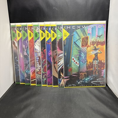 Hexware #1 1 2 3 4 4 5 5 6 & 6. Image Comics 2022. (C35)(33)