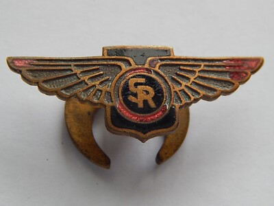 Saunder Roe Reversabzeichen garantiert alt & original nummeriert