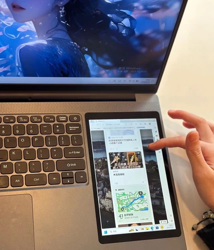 Touch dual screen 15.6-inch 60Hz computer