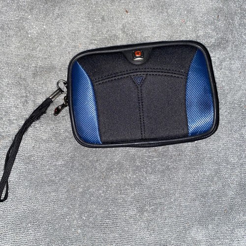 Swissgear by We get Clutch-Style Zip Case w/Wrist Strap Blue & Black