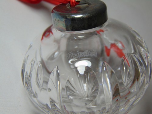 WATERFORD CRYSTAL 1993 ANNUAL CHRISTMAS BALL ORNAMENT IN BOX IRELAND 2ND - Picture 6 of 12