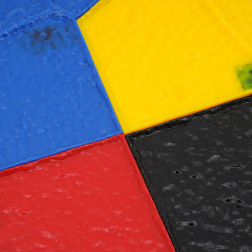 Estampillas alfombrilla de poliuretano hormigón cemento textura hormigón textura piel 4 piezas/juego - Imagen 4 de 24