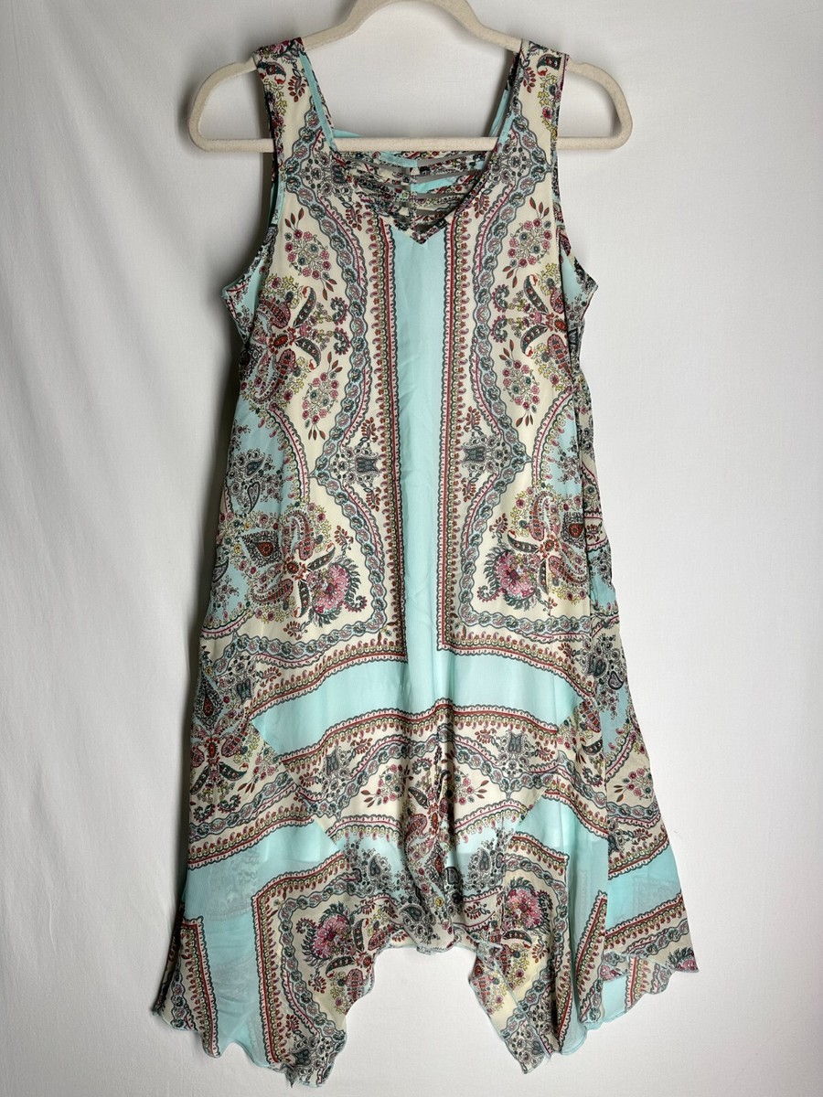 live and let live maxi dress Live and Let Live Maxi Dress Size M Sleeveless Blue