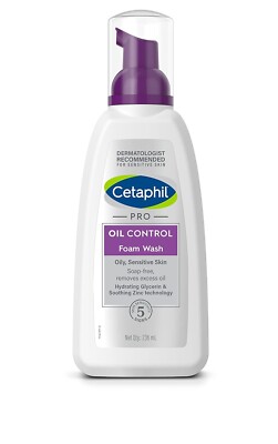 Cetaphil PRO Oil Control Foam Face Wash for Acne & Oily Prone Skin - 236ml
