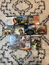 Vintage PC Video Games CD-ROM Mystery And Adventure Lot 16 Nancy Drew  More