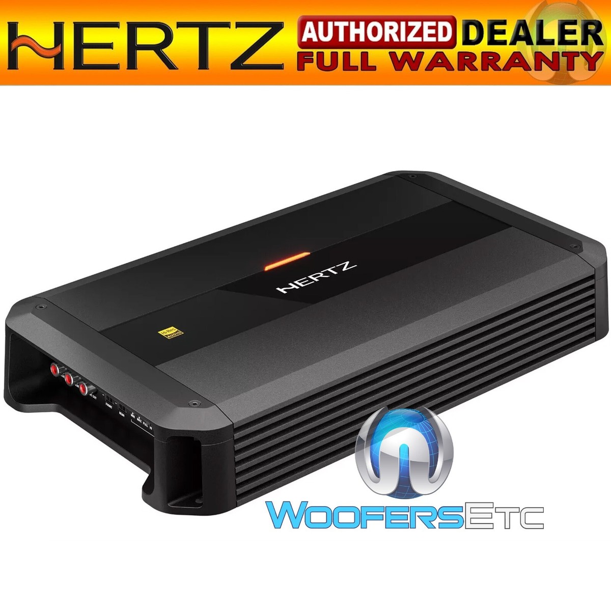 HERTZ DP4.400 Hi-RES AUDIO CLASS AB 4-CHANNEL 1000W SPEAKERS CAR