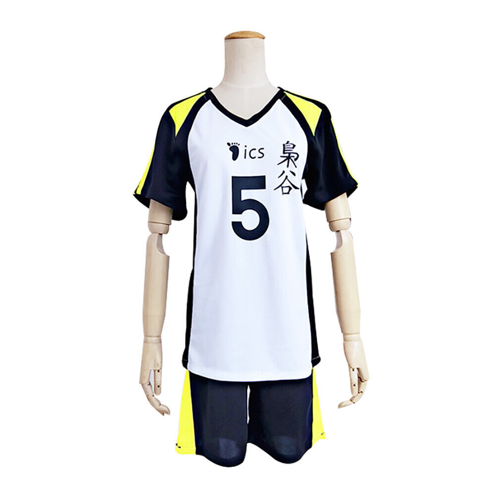 Haikyuu High School Uniform Jersey No.5 Akaashi Keiji Kotaru