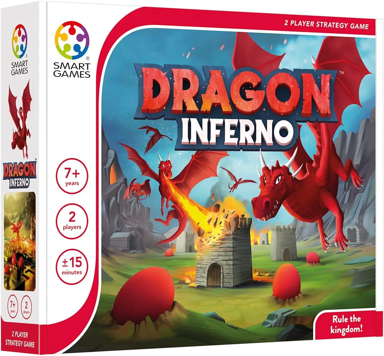 Умные игры - Dragon Inferno, Стратегическая игра для 2 игроков, 7 лет