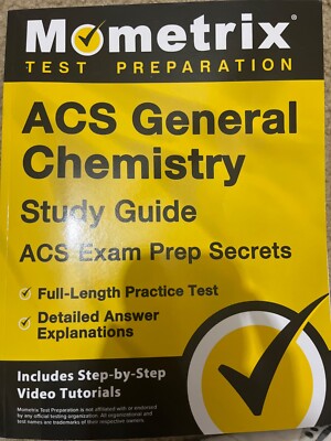 acs gen chem study guide by mometrix