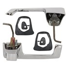 New Pair Of Door Handle Assembly Trim Parts Fits D100 Pickup D200 Pickup MP5225