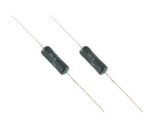 Lot of 2 Dale CW-5-120, 120 Ohm 5 Watt 5 Wirewound Resistors 5W