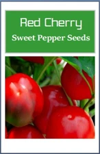 Red Cherry Sweet Pepper Seeds  | Fresh NON-GMO Heirloom Pepper Seeds