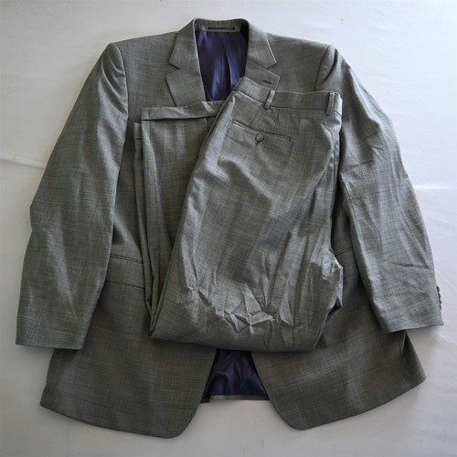 Jack Victor 50L X-Long 44x32 Reflex Stretch Gray Wool Mens Jacket Pants Suit