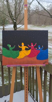 Whirling Dervish Sufi Art paintings