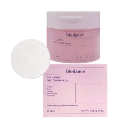 BIODANCE - Collagen Gel Toner Pads 140g [60 pads] NEW