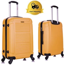 Hardside Spinner Luggage 24" Carry-on Suitcase Luggage Expandable with Wheels US