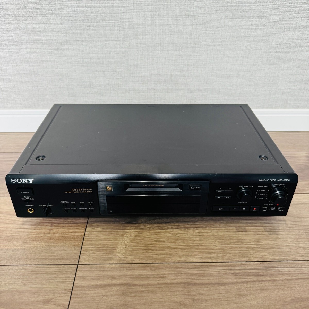 動作品 現状品 SONY ソニー MDS-JE700 MDデッキ 【公式通販】