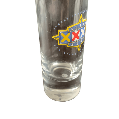 Vintage Super Bowl XXXII Packers Broncos 4” Shot Glass Shotglass NFL Football - Picture 10 of 12