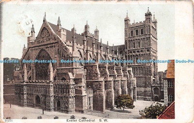 R539851 21271 Kathedrale von Exeter S W 1907