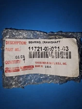 NEW OEM Genuine Toyota Main Bearing Lower Half Grade 3 11721-0H031-03 (B1)