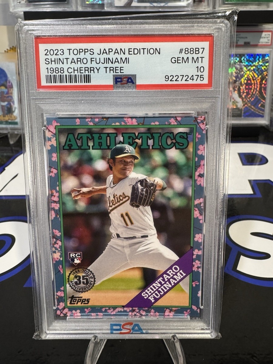 チェリーページ② Shintaro Fujinami 2023 Topps Japan Edition 1988 TOPPS CHERRY