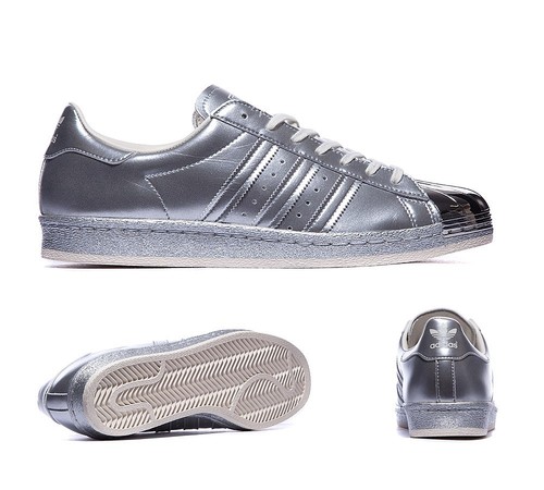 ADIDAS SUPERSTAR AÑOS 80 PLATA METÁLICA TALLAS REINO 6 EDICIÓN LIMITADA | eBay