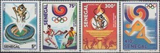 Senegal Olympic Games Seoul 1988 MNH-9 Euro