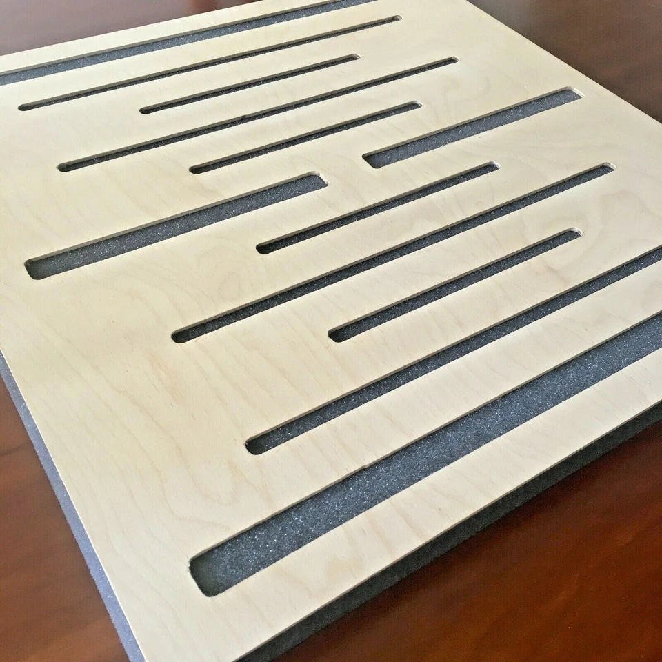 Normal Design Panel Hörgerät Schalldämmung Breitstrahlend Akustische Wood Natur - Bild 2 von 2