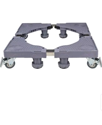 Mobile Basis verstellbar strapazierfähig Universal drehbare Räder Mobile Sockel Ständer