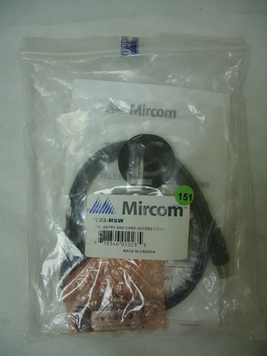 Mircom Telecom Eingang & Karte Zugang Konfiguration USB Software Kit TX3-MSW - Bild 2 von 6