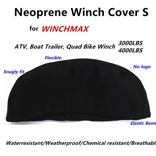 Winch Neoprene Cover for WINCHMAX ATV Boat Trailer 3000 4000lbs