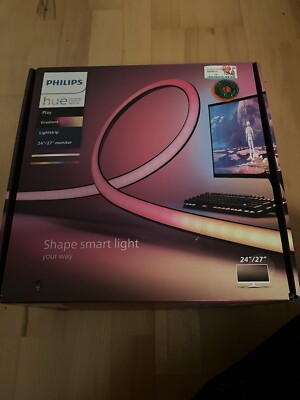 Philips Hue White & Color Ambiance Play Gradient PC Lightstrip für 24/27  NEU