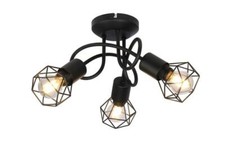 Decorative Cage Ceiling Spotlight Fixture Kitchen Bedroom Retro Shade 3 Or 6 Lig