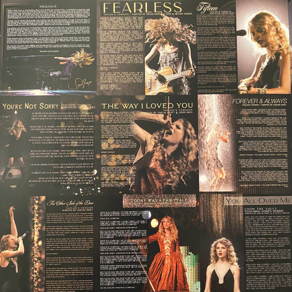 Fearless(Taylor’s version) レコード Fearless (Taylor's Version) vinyl – Taylor Swift Official Store